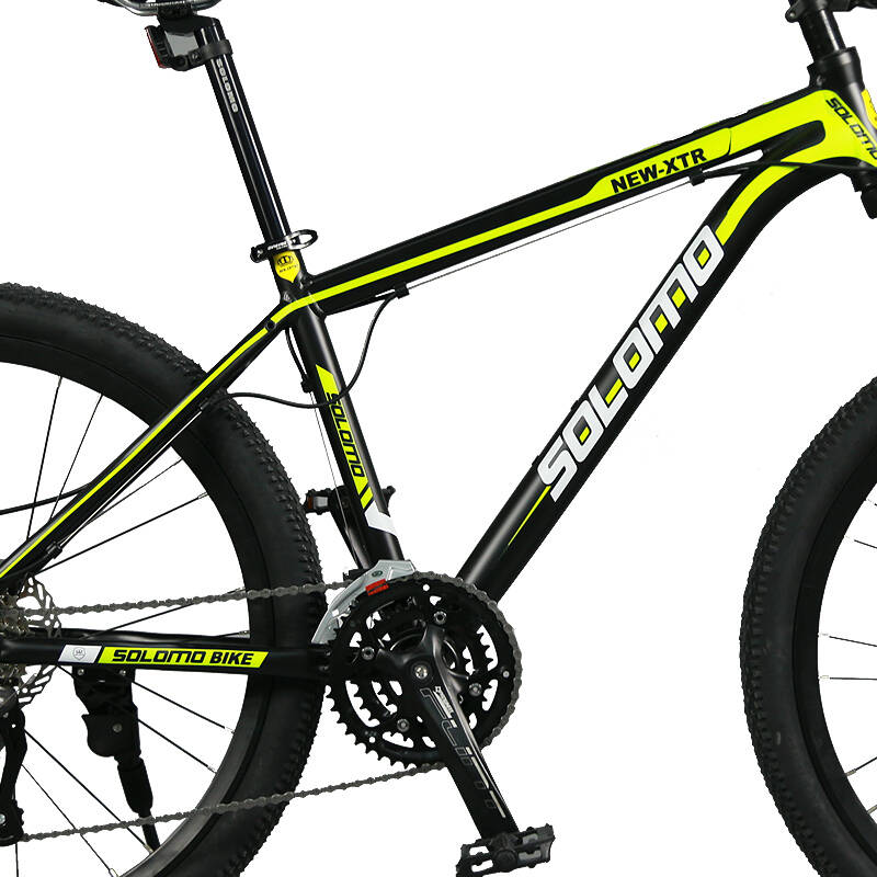 索罗门27速禧玛诺m370变速山地自行车男/双碟刹锁死前叉/2培林花鼓/铝