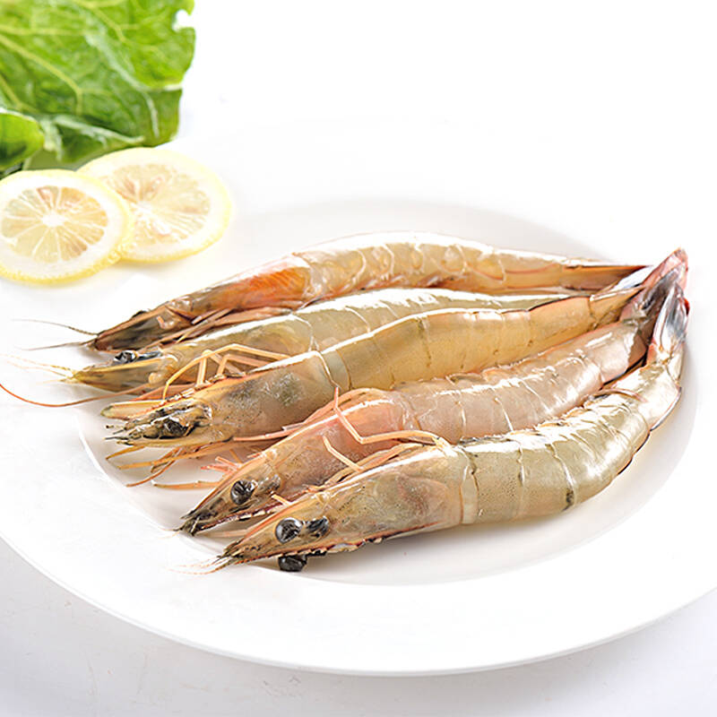 国联(guo lian) 冷冻天然海捕明虾 850g 13-21只 盒装