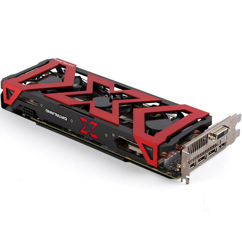 迪兰(dataland)rx 480 8g x-serial 1279-1330/8000mhz 8gb/256-bit