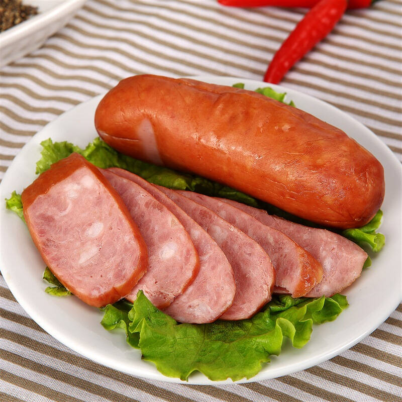 精气神 长白山散养 山黑猪红肠(蒜味)200g/包