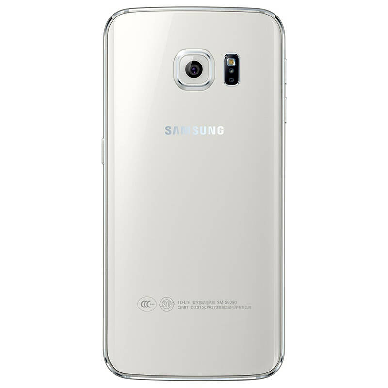 三星galaxy s6 edge(g9250)手机 雪晶白 全网通 3g ram 64g rom标配
