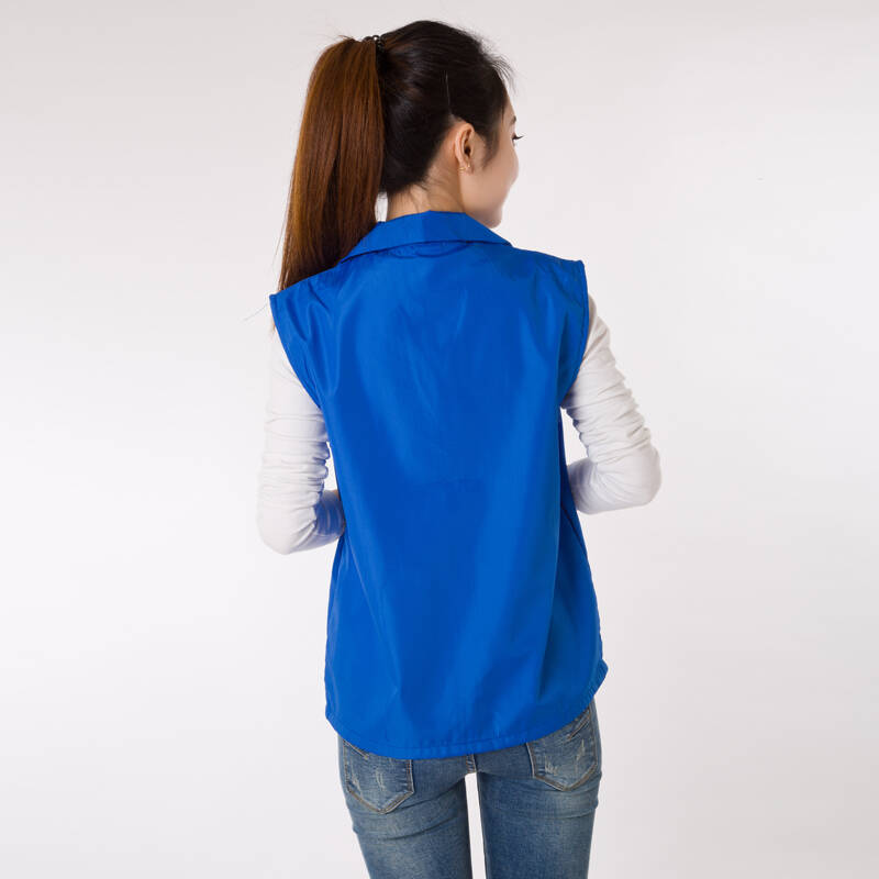 successlong志愿者马甲定制广告马甲印字 义工背心 超市工作服马甲