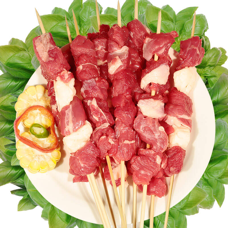 东来顺 牛肉大串 烧烤bbq必备 300g/袋10串