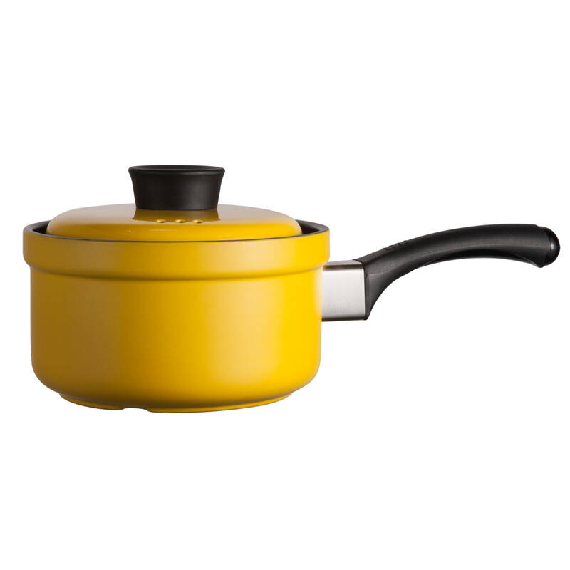 tayohya/多样屋新品 乐厨双耳陶瓷锅 防烫奶锅炖锅煲汤砂锅耐高温单柄