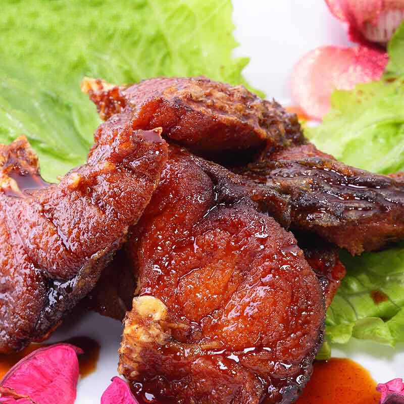 南希秘制熏鱼200g 上海爆鱼 非烟熏 熟食小吃 真空包装即食 原味