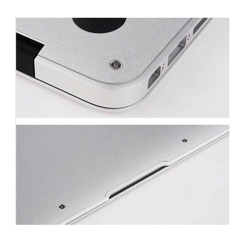 彩 苹果电脑笔记本macbook air/pro 护腕贴膜 隔热手腕托贴纸 苹果银
