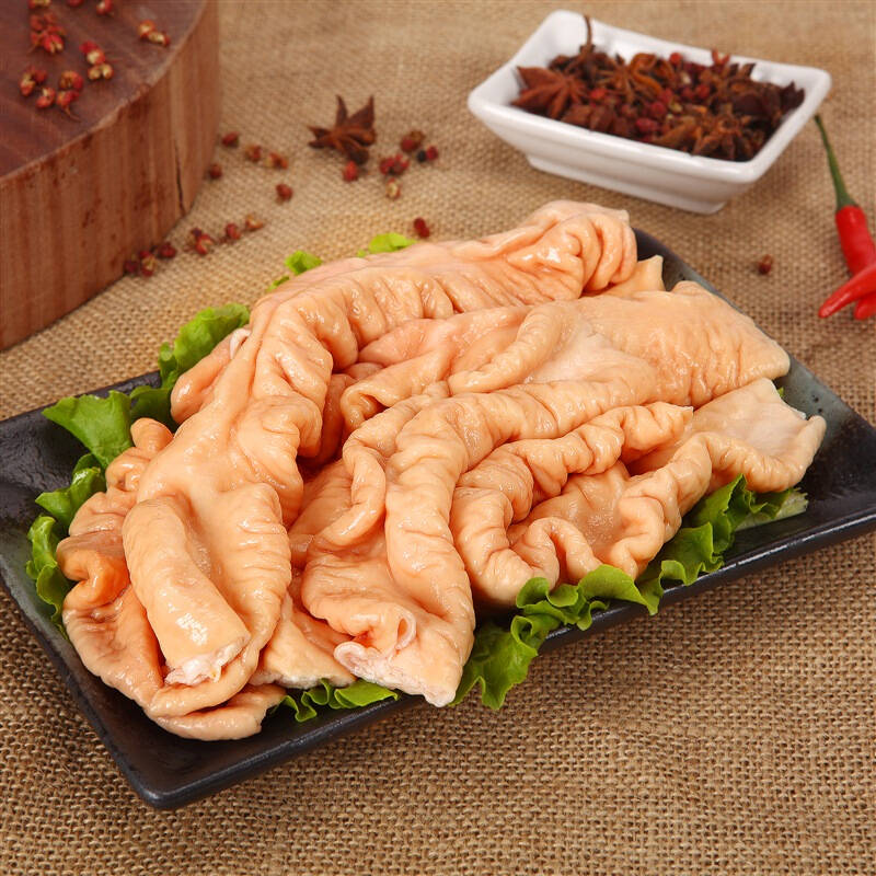 自营 精气神 长白山散养山黑猪猪肠 400g