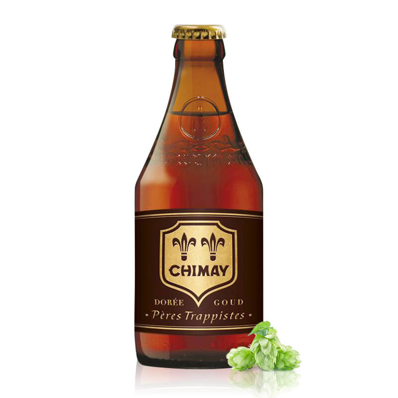 【京东超市】比利时进口 智美黄帽 chimay 精酿啤酒 礼盒装 330ml*6瓶