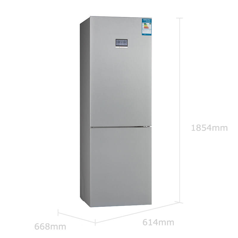 博世(bosch) bcd-322w(kgn33a2s0c) 322升 风冷无霜 双门冰箱 lcd液晶