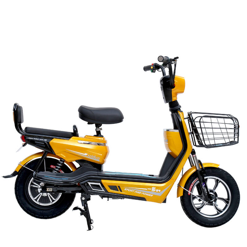 小刀一多锂电车 电动踏板自行车锂电池电动车t30代步助力电瓶车 墨绿