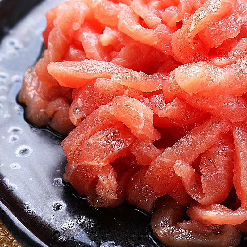 精气神 长白山山黑猪 通脊肉丝 林间散养 整肉原切 200g/盒