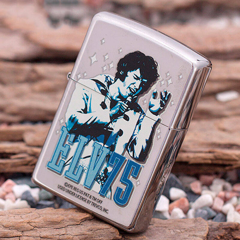 zippo打火机经典猫王75周年纪念版24867限(量7500个)