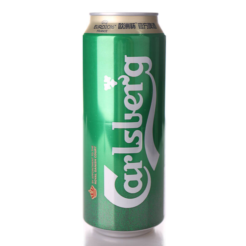 嘉士伯carlsberg 啤酒 欧洲杯特别版 500ml*12听