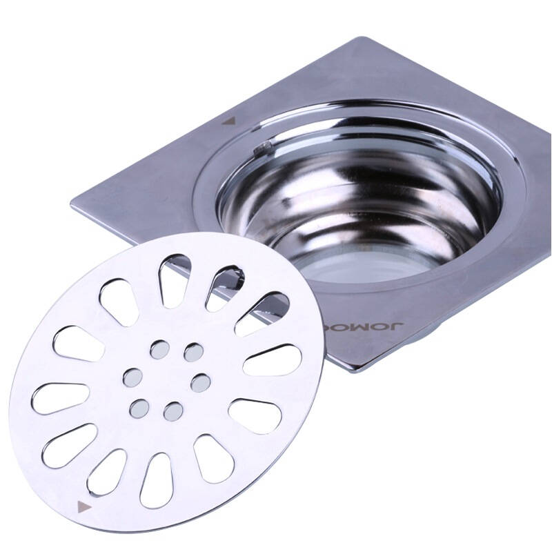 九牧(jomoo) 9205 卫生间防臭防虫防堵 不锈钢下水地漏