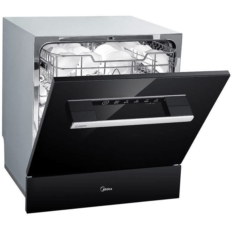 美的(midea) wqp8-w3908j-cn wifi全智能全干 8套嵌入式洗碗机