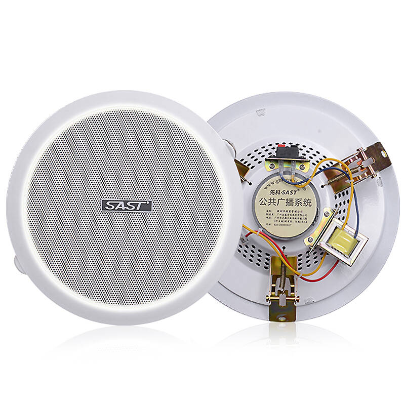 先科(sast) d6背景音乐校园公共广播系统吸顶喇叭套装吊顶商场会议室
