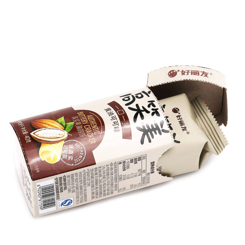 【京东超市】orion 好丽友 高笑美黄油可可味40g/袋【图片 价格 品牌