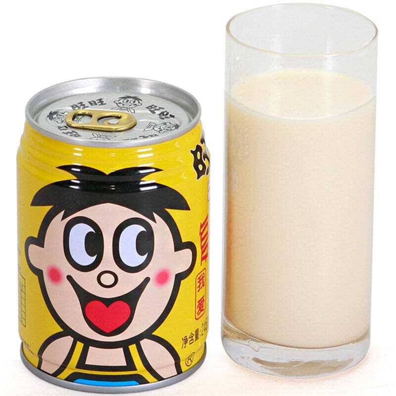 【京东超市】旺旺 旺仔牛奶 果汁味 (铁罐装) 245ml