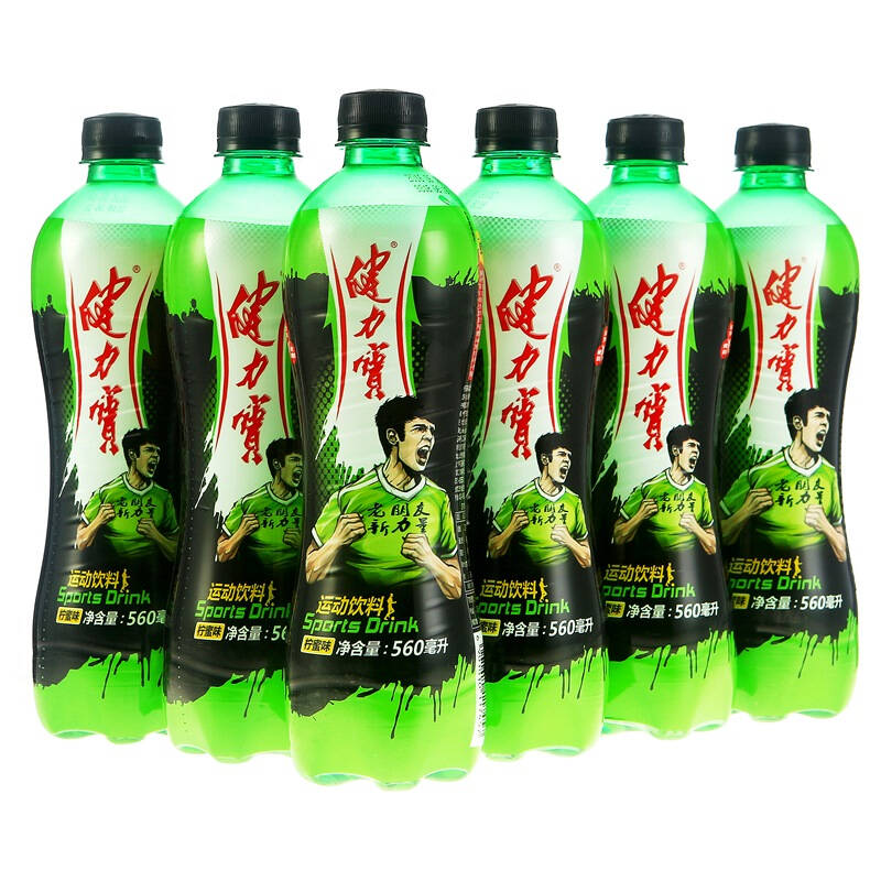 健力宝 运动饮料柠蜜味560ml *15瓶 整箱
