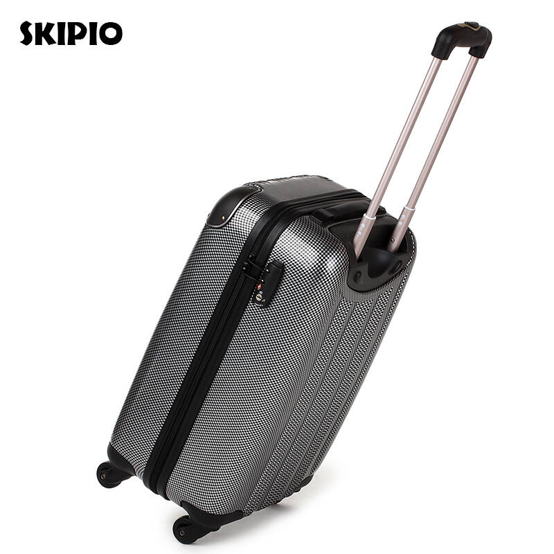 skipio日本品牌拉杆箱万向轮登机箱20寸abs pc拉杆箱 旅行箱超轻行李