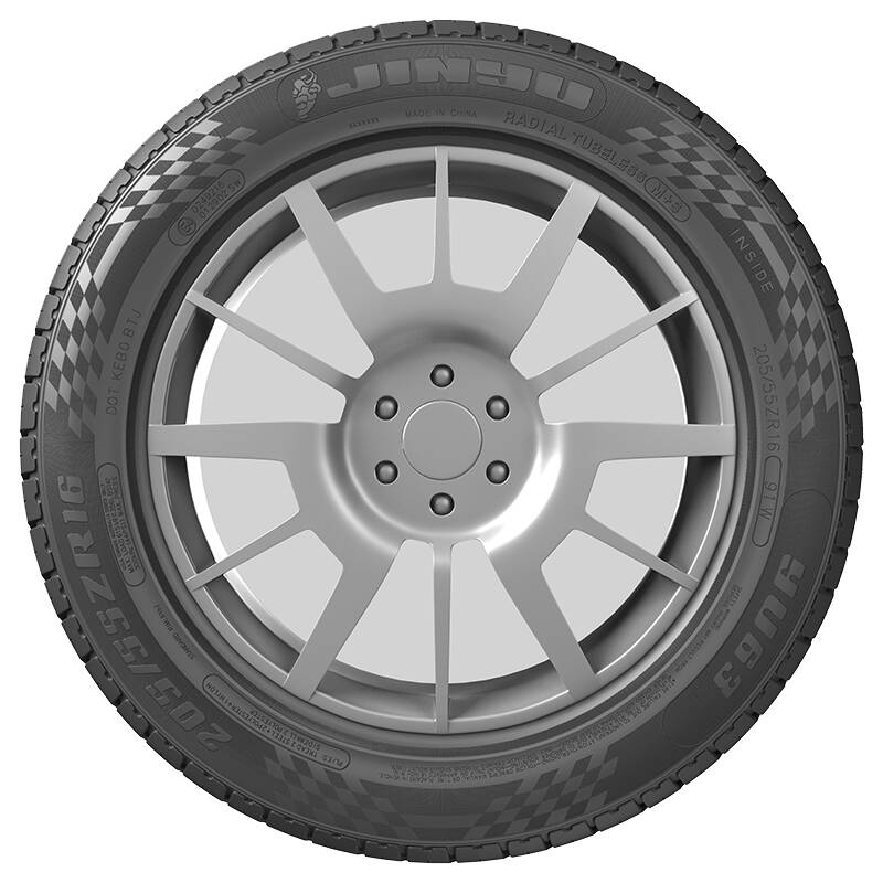 金宇(jinyu)轮胎 215/50r17 yu63标致荣威mg福克斯科鲁兹汽车轮胎