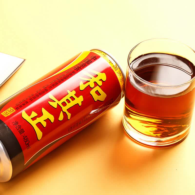 达利园和其正凉茶植物饮料罐装480ml*12整箱