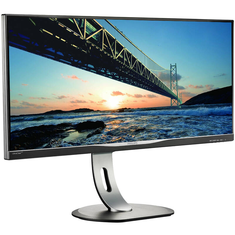 飞利浦(philips)bdm3470up 34英寸 ah-ips面板 21:9全景画面 细窄边框