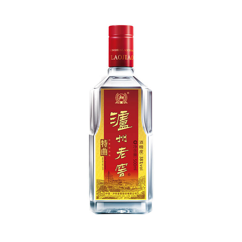 【酒厂直营】泸州老窖特曲 浓香型白酒 38度 500ml*6瓶 整箱装