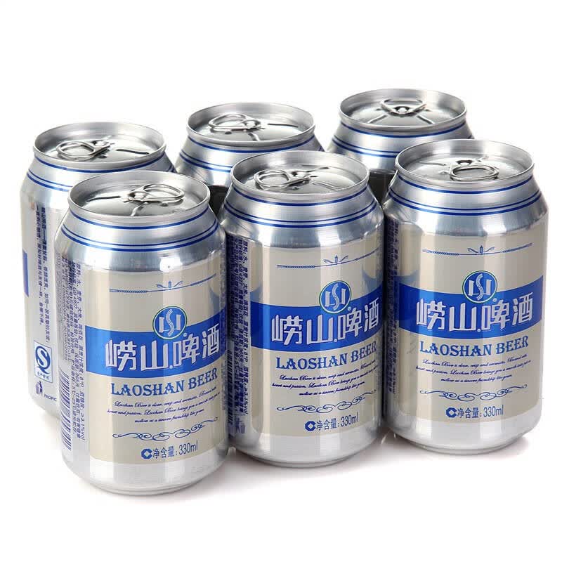 青岛啤酒(tsingtao)崂山8度330*6听 京东自营