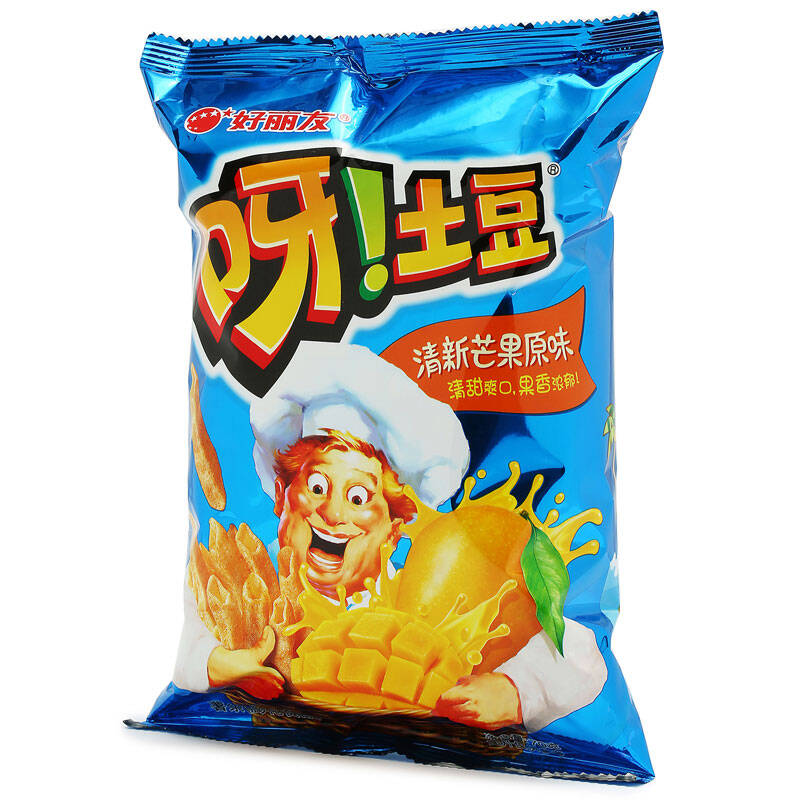 【京东超市】orion 好丽友 呀!土豆 清新芒果味 70g/袋