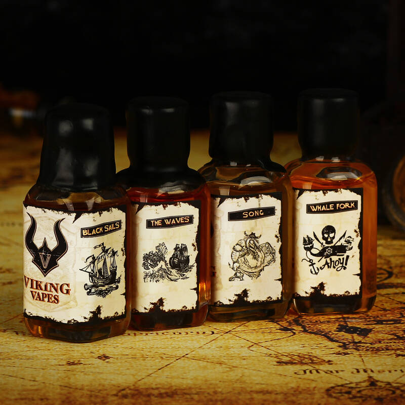 viking vapes电子烟烟油 维京海盗巨浪30ml/6mg低浓度【图片 价格