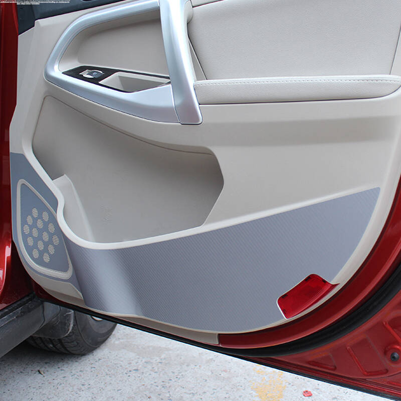 迈多多 奇瑞瑞虎5门板保护膜车门防踢膜碳纤维贴纸内饰装饰贴汽车用品
