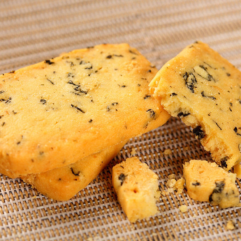 【京东超市】卜珂 海苔肉松曲奇 饼干早餐糕点点心 零食甜点小吃 200g