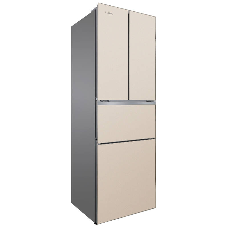 自营康佳(konka)bcd-271bx4su 271升 多门匀冷冰箱 多变空间(金色玻璃