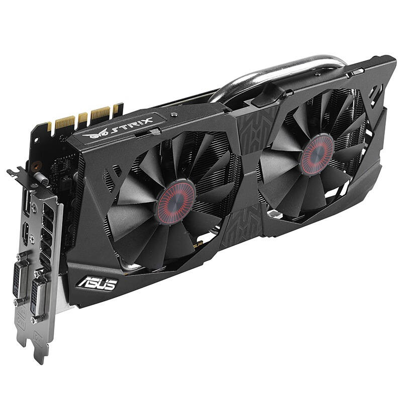 华硕(asus)猛禽strix-gtx970-dc2oc-4gd5 1253mhz/7010mhz 4gb/256bit
