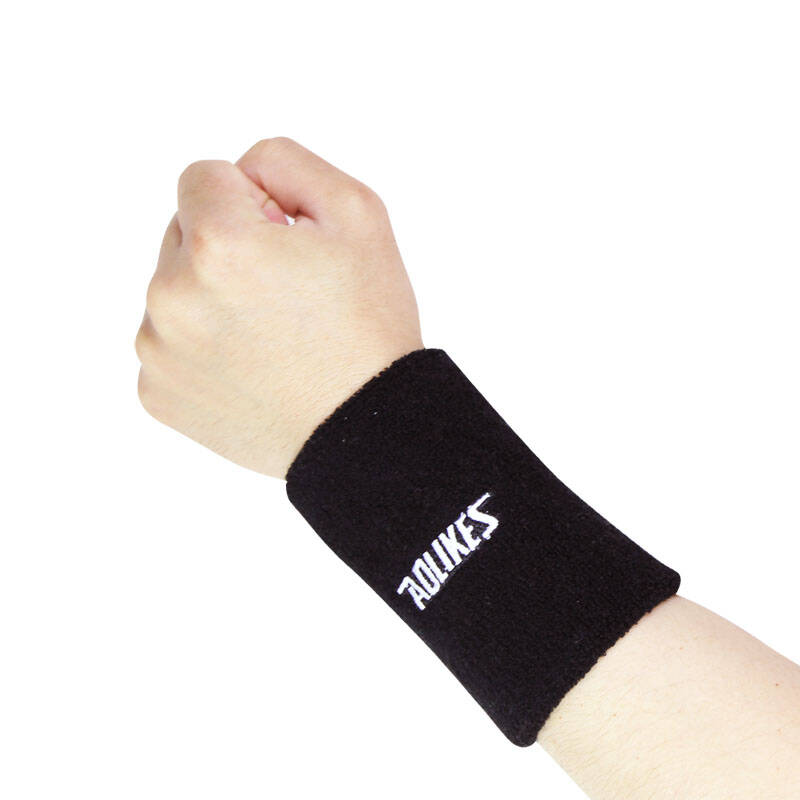 aolikes纯棉护腕 夏季加长运动吸汗护手腕篮球网球羽毛球跑步擦汗男女