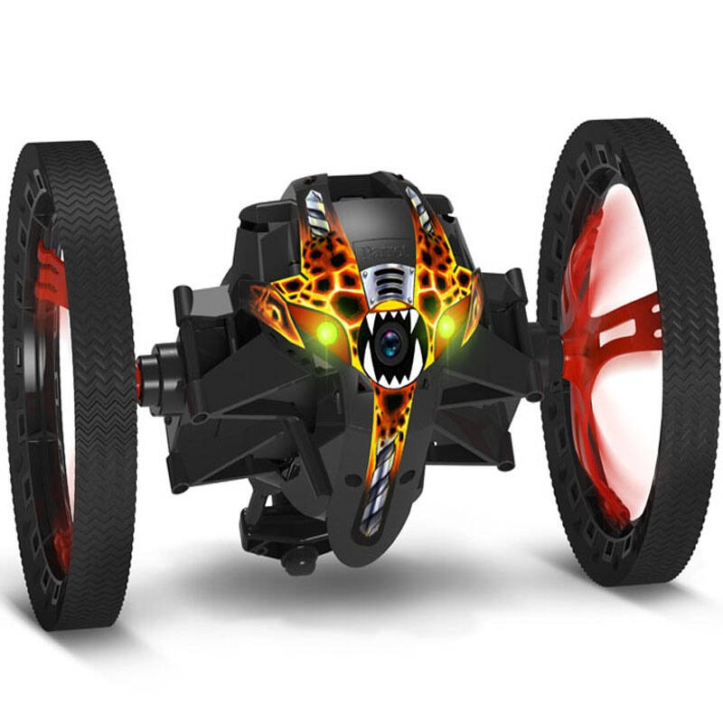 派诺特(parrot)minidrones jumping sumo 智能弹跳车 黑色 派诺特新款