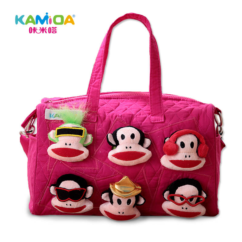 咔米嗒 动物王国婴儿用品包妈咪包小号卡通母婴包外出斜跨妈妈包大