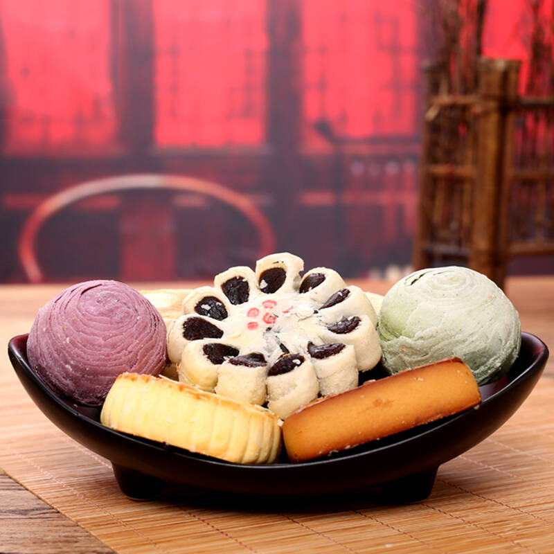 稻香村京八件年货糕点礼盒一家亲1000g 北京特产 休闲零食