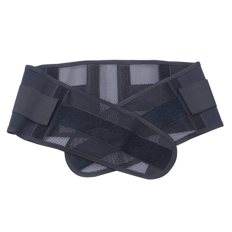 周林频谱 超薄透气钢板护腰带 男女通用支撑护腰带 l