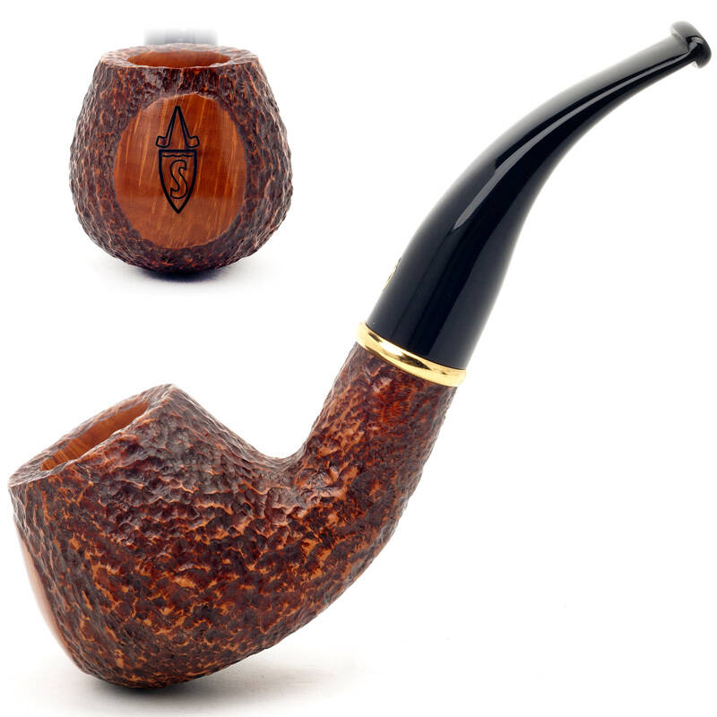 沙芬savinelli 品牌标志p233p麻面645石楠木过滤烟斗 意大利进口烟斗