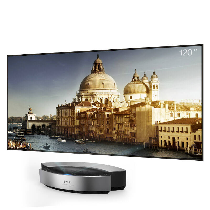 坚果(jmgo)s1 pro 激光电视 超短焦智能投影机 (1080p全高清 3d智能