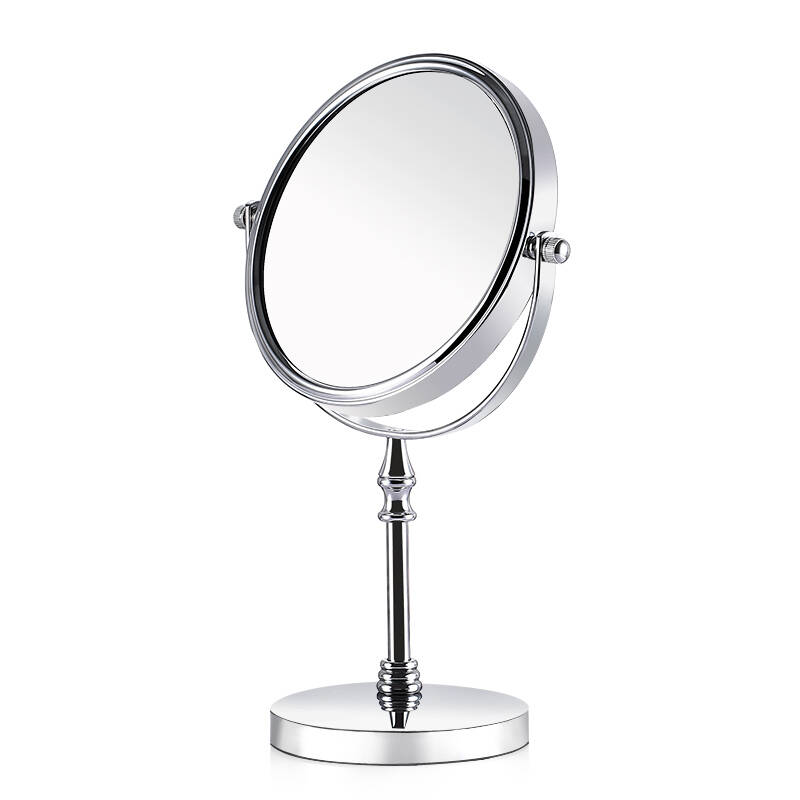 【京东直供】宅人帮 升级版银色台式可放大双面化妆镜 8英寸 梳妆镜子