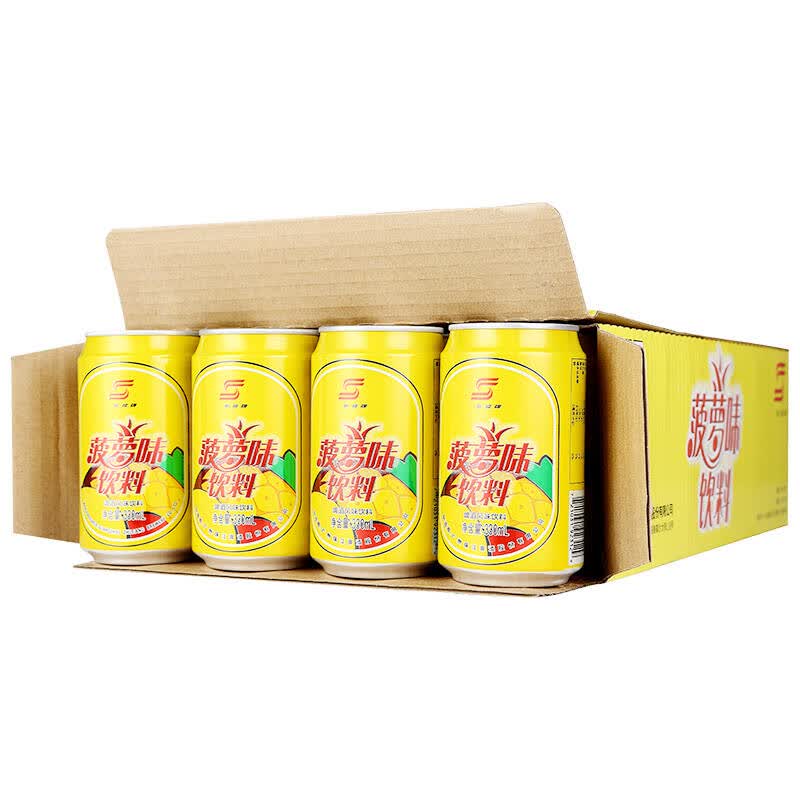 珠江啤酒(pearl river)凯旋牌 菠萝味啤酒 330ml听 1*24听整箱装