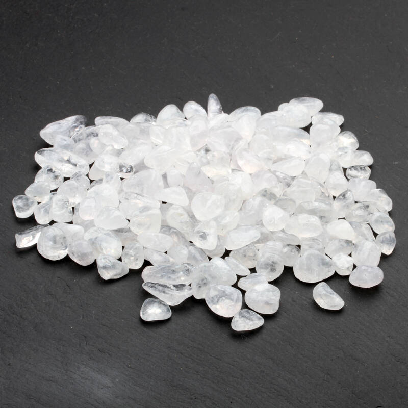 灵气水晶 天然水晶碎石 养花 养鱼 1