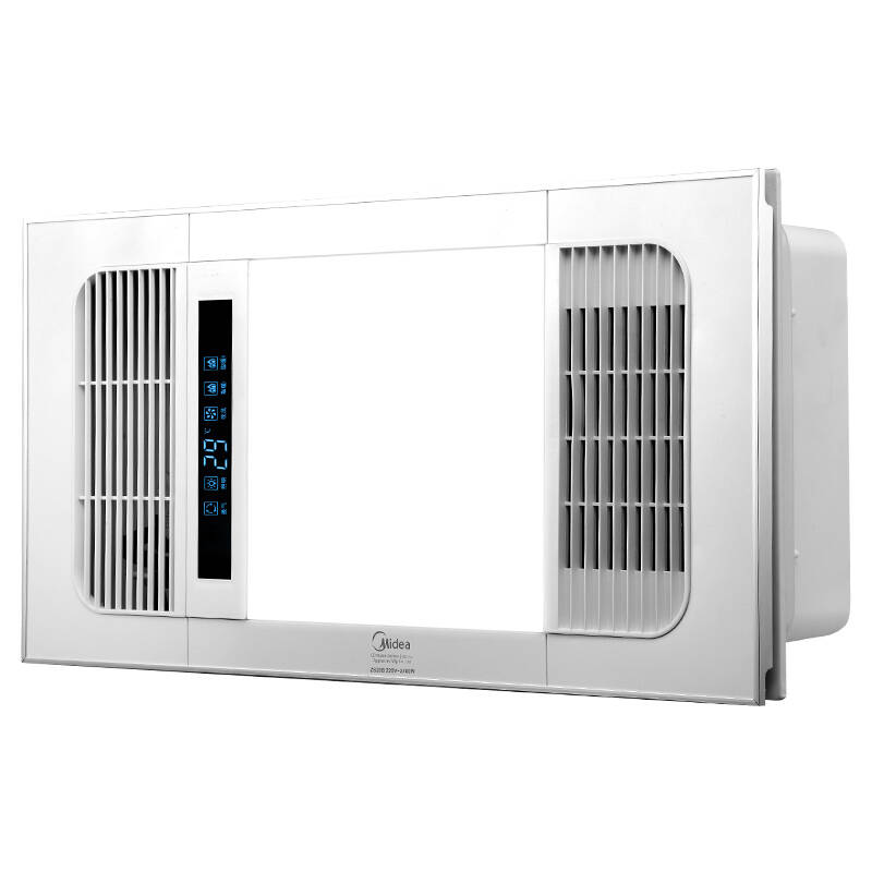 美的( midea) zs20b多功能风暖浴霸双电机液晶显示适用集成吊顶
