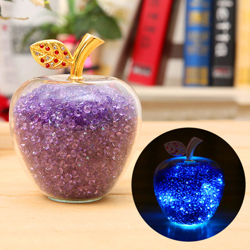 【京东配送】七彩发光苹果圣诞节礼物送女友创意生日礼物女生送老师
