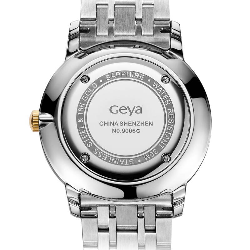 格雅(geya)手表 荣耀系列情侣石英女表金表g09006lyy【图片 价格 品牌