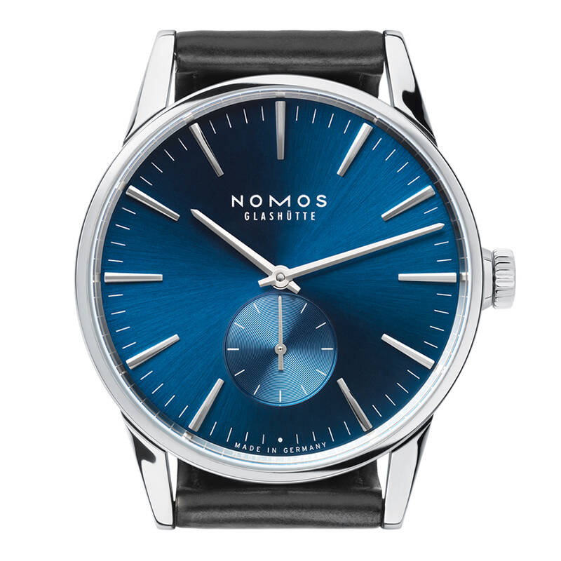 诺莫斯(nomos) zurich系列 乌金德国自动机械男手表 822