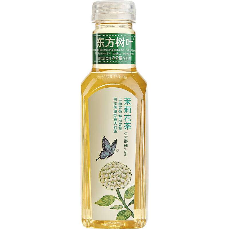【京东超市】农夫山泉 东方树叶茉莉花茶500ml*15瓶 整箱